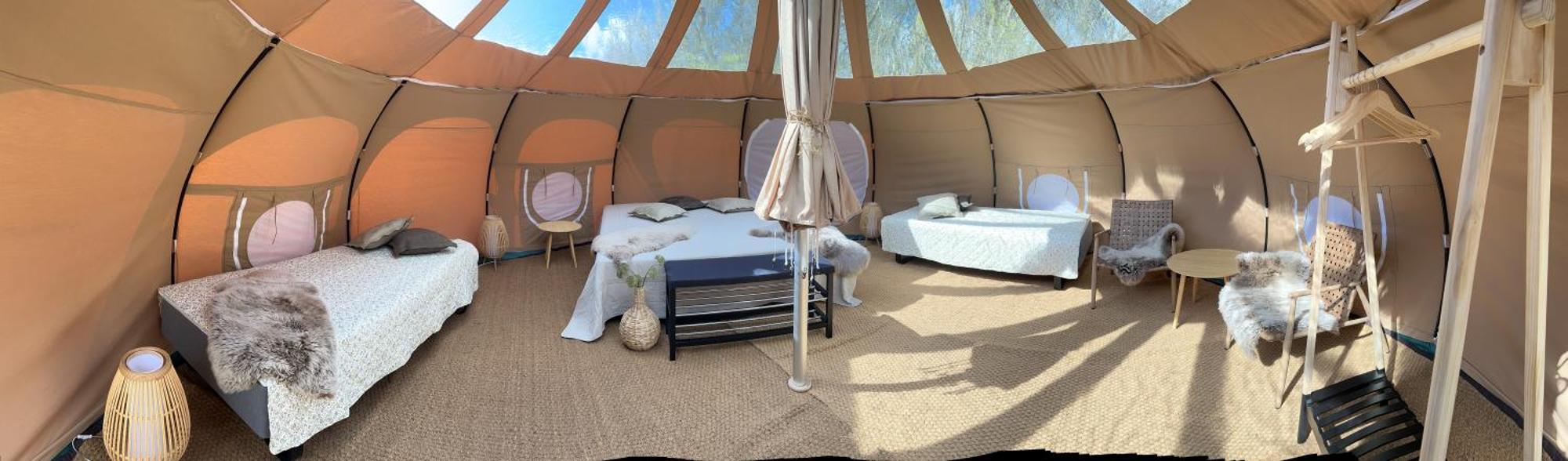 Romantik Luxus Glamping 2 Idestrup Экстерьер фото