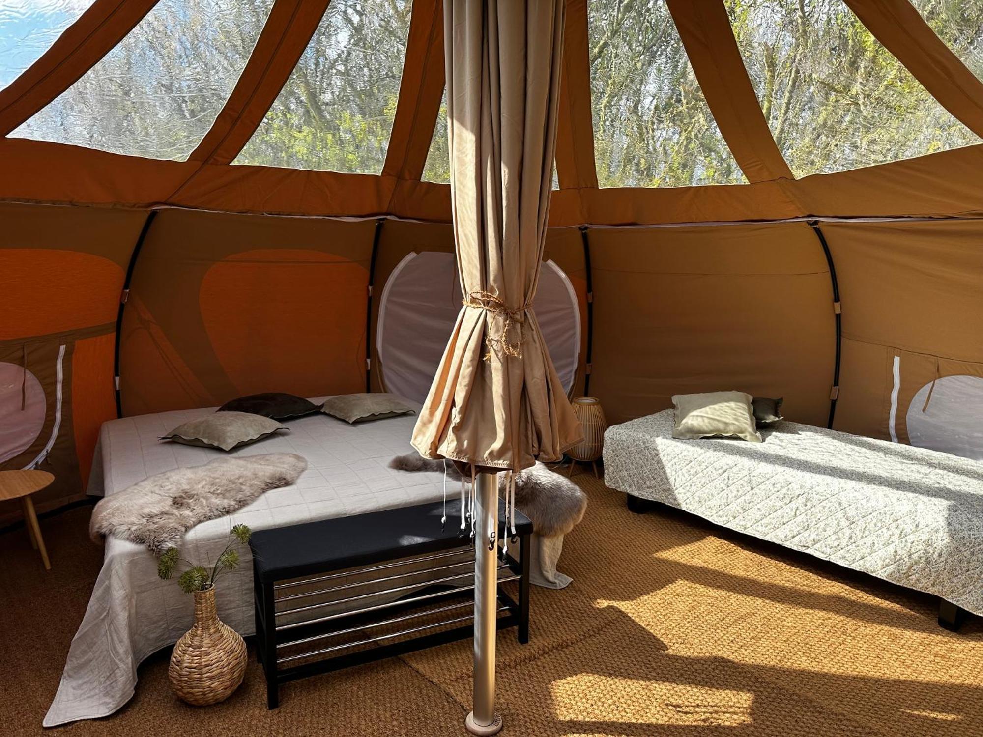 Romantik Luxus Glamping 2 Idestrup Экстерьер фото