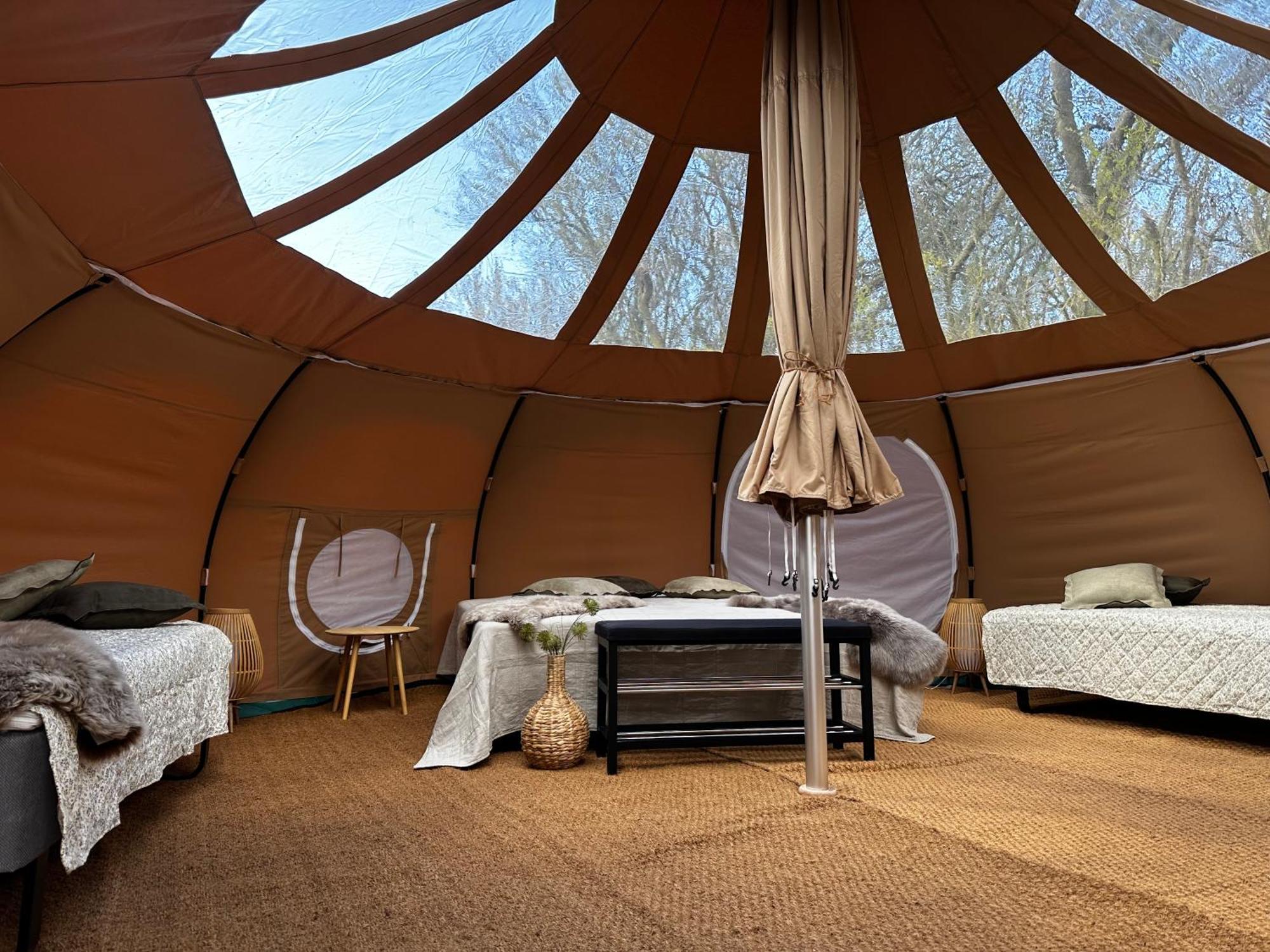 Romantik Luxus Glamping 2 Idestrup Экстерьер фото